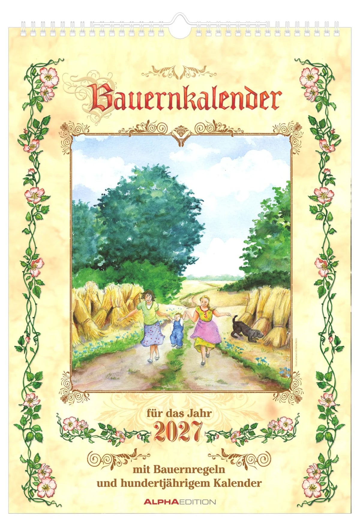 Wandkalender: Bauernkalender 2027