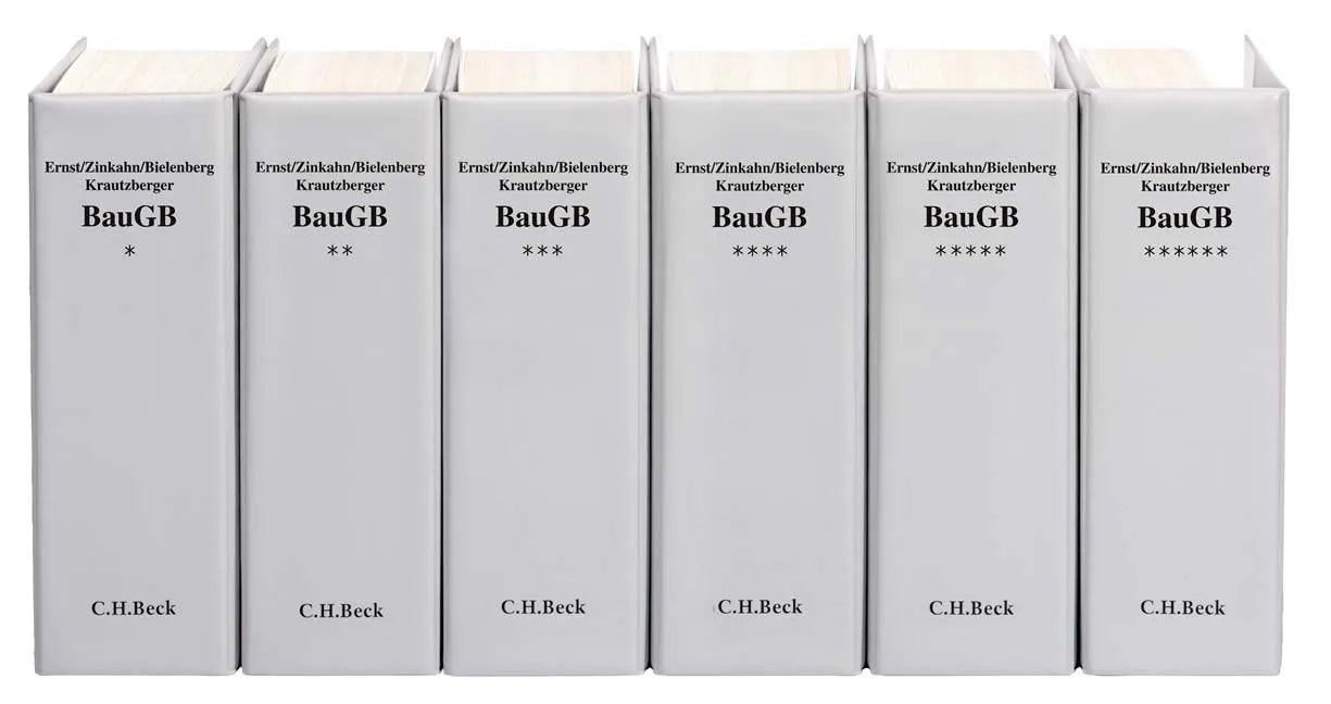 Cover: Baugesetzbuch. BauGB (Buch) von Werner Ernst