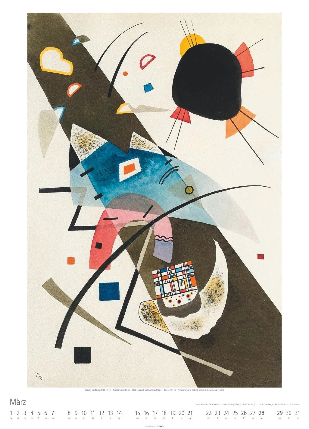 Bauhaus Kalender 2027 – Ansicht