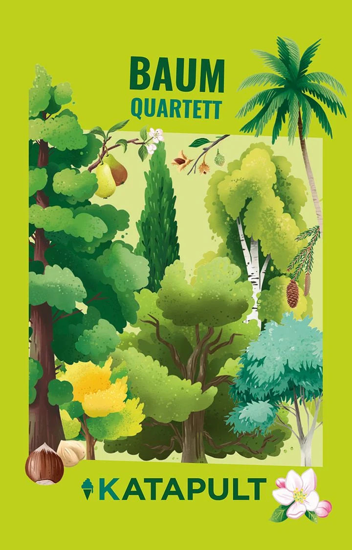 Kartenspiel: Baum-Quartett