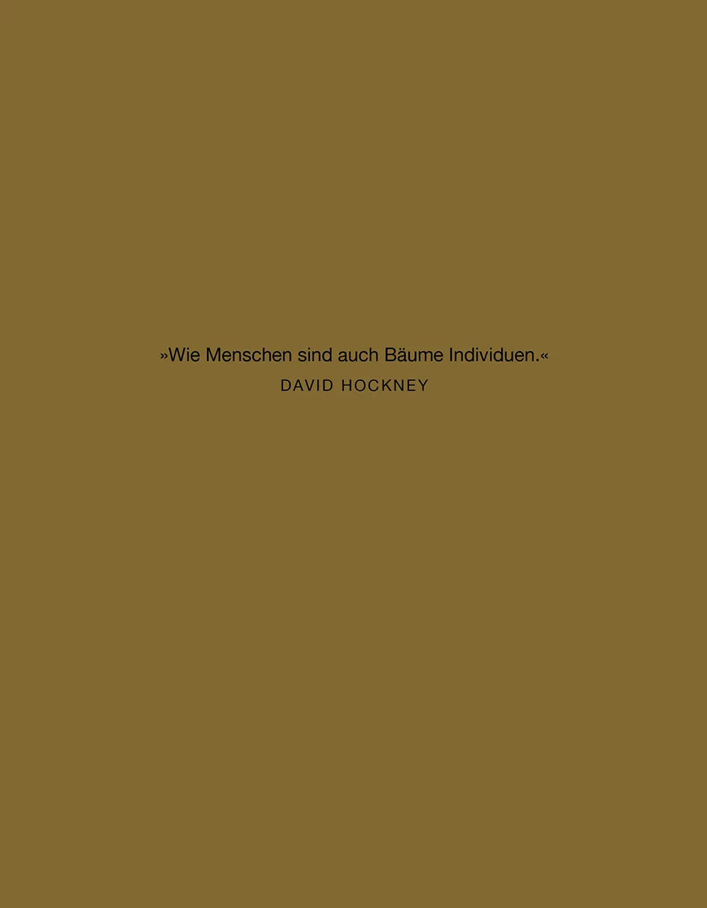 Buchrückseite von 'Bäume in der Kunst' mit Klappentext - Taschenbuch