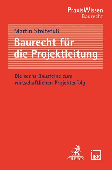 Buchcover von 'Baurecht für die Projektleitung' - Taschenbuch von Martin Stoltefuß