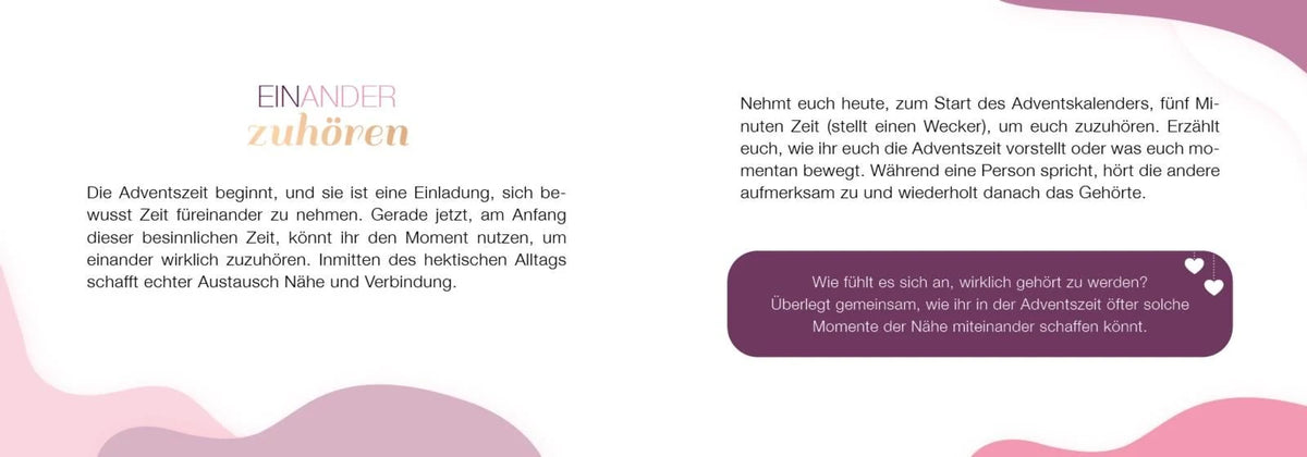 (Be)sinnliche Adventszeit für Paare – Ansicht