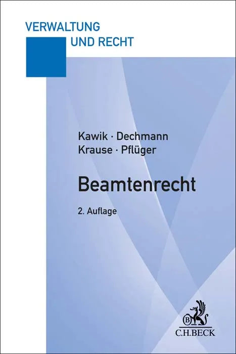 Buchcover von 'Beamtenrecht' - Taschenbuch von Michael Kawik