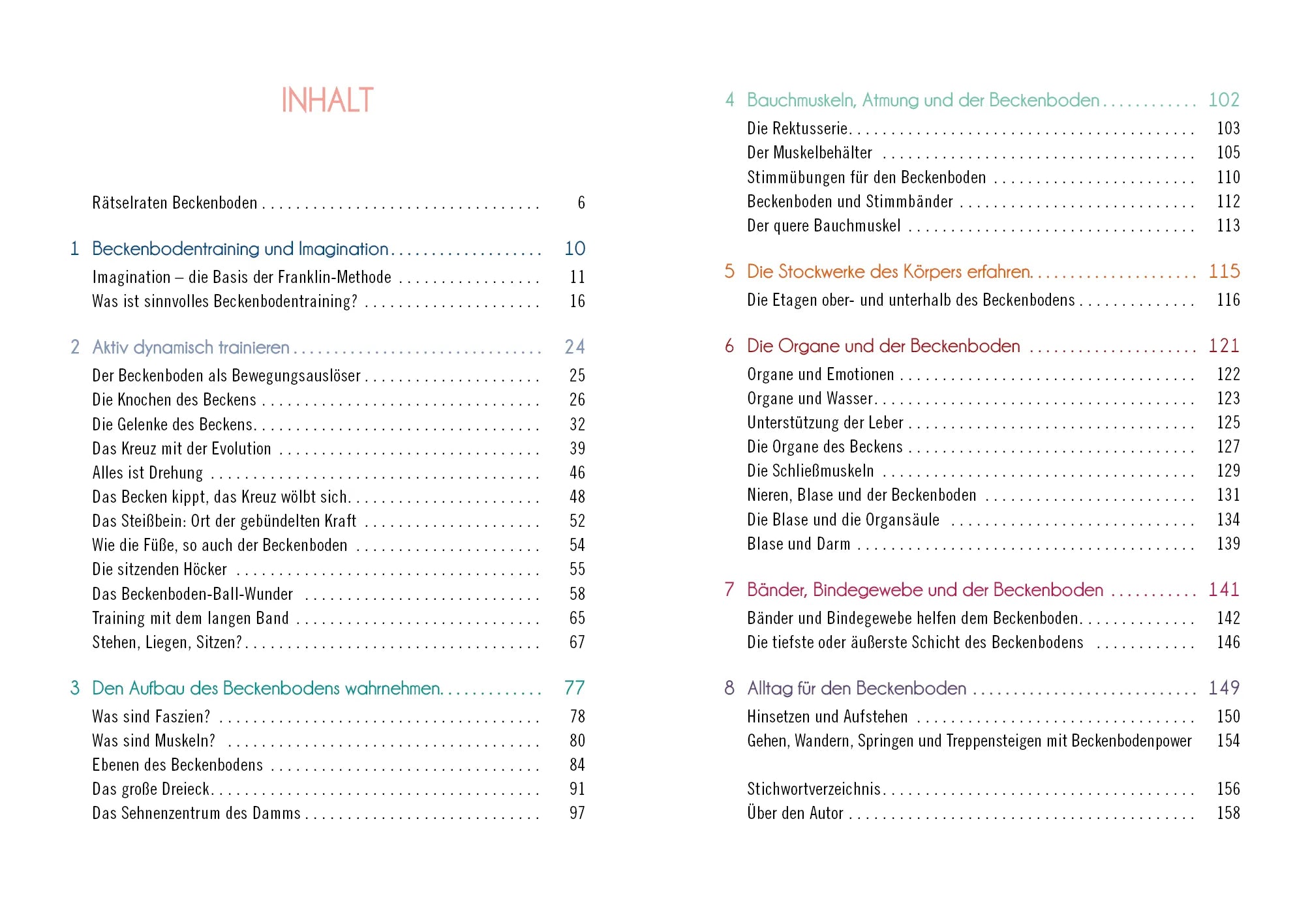 Innenansicht von 'Beckenbodenpower' - Taschenbuch
