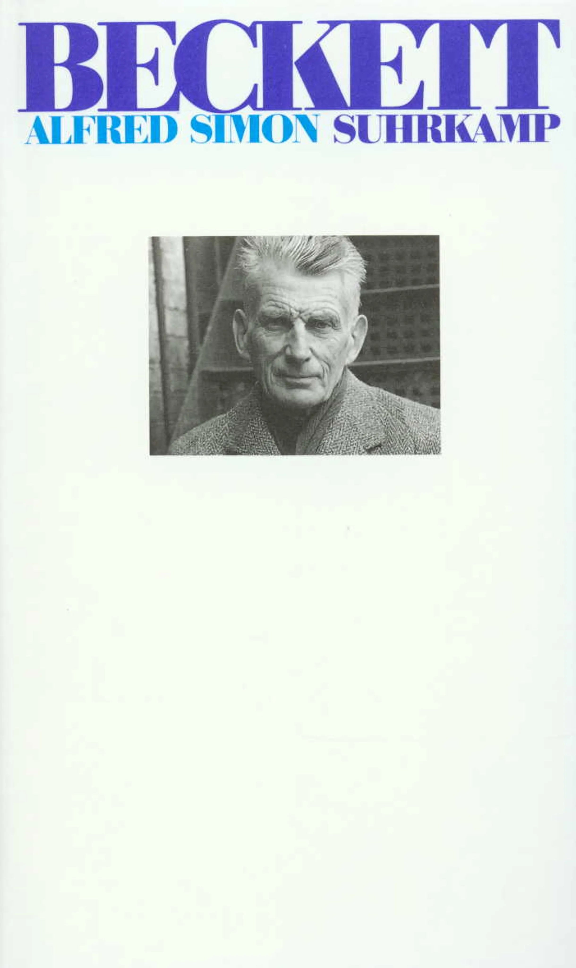 Buchcover von 'Beckett' - Gebundene Ausgabe von Alfred Simon