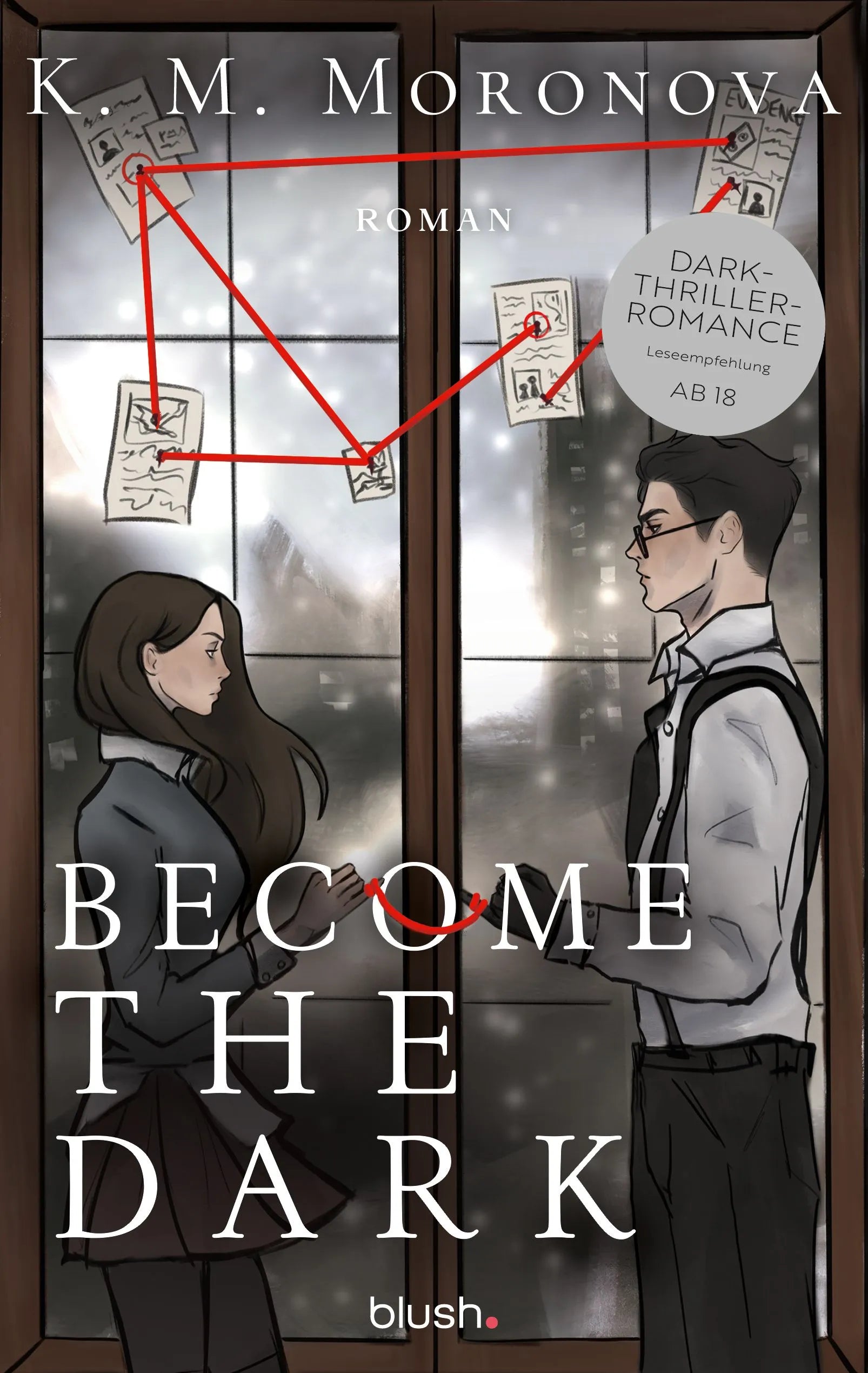 Cover: Become The Dark (Paperback) von K M Moronova
