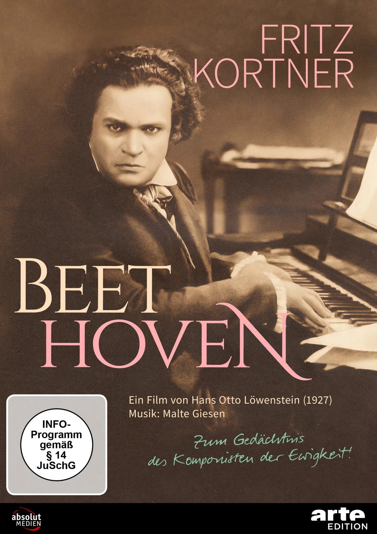 Beethoven (1927) (Das Leben des Beethoven) - DVD