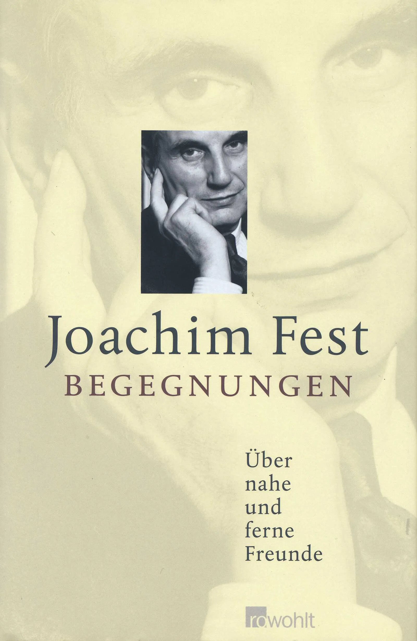 Buchcover von 'Begegnungen' - Gebundene Ausgabe von Joachim Fest