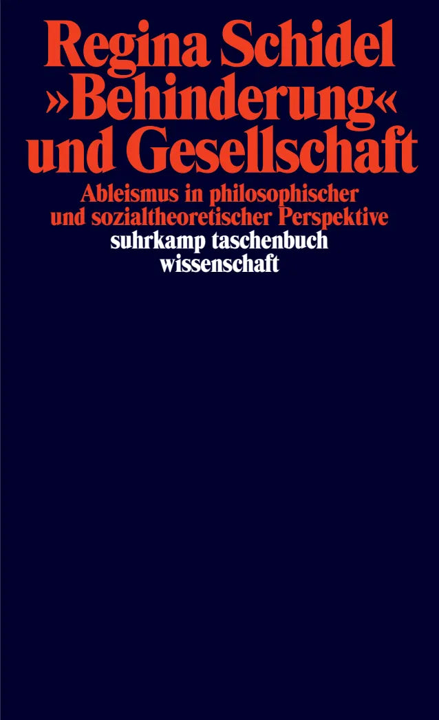 Buchcover von '»Behinderung« und Gesellschaft' - Taschenbuch von Regina Schidel