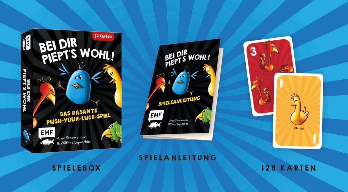 Kartenspiel: Bei dir piept's wohl! – Ansicht