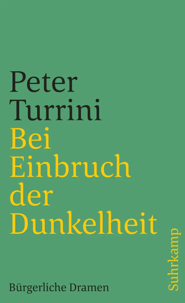 Buchcover von 'Bei Einbruch der Dunkelheit' - Taschenbuch von Peter Turrini