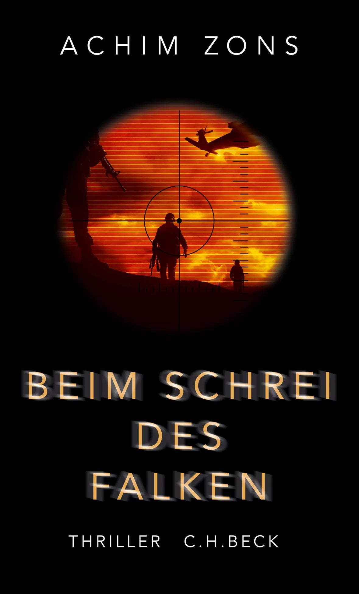 Buchcover von 'Beim Schrei des Falken' - Taschenbuch von Achim Zons