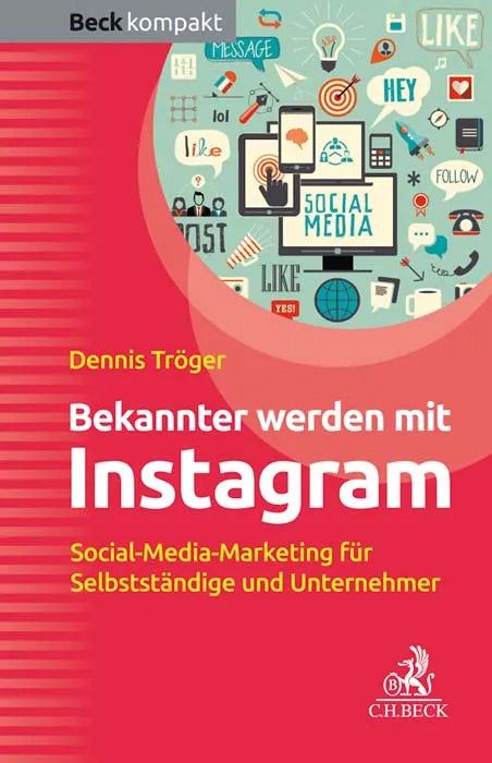 Buchcover von 'Bekannter werden mit Instagram' - Taschenbuch von Dennis Tröger