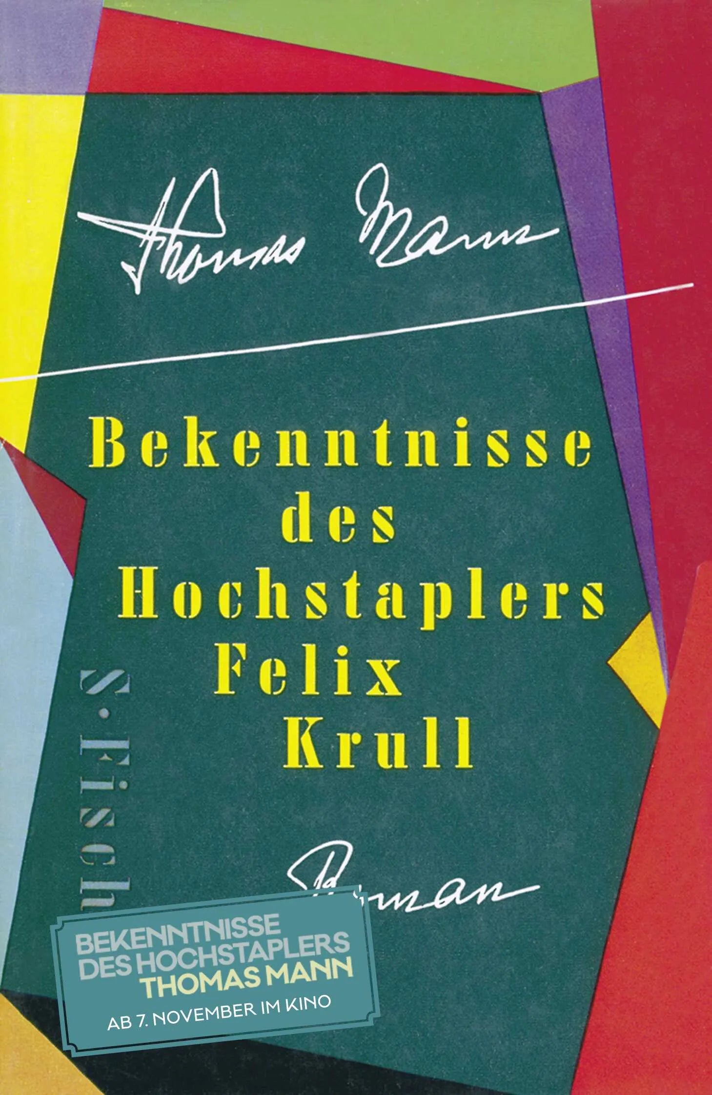 Buchcover von 'Bekenntnisse des Hochstaplers Felix Krull' - Gebundene Ausgabe von Thomas Mann