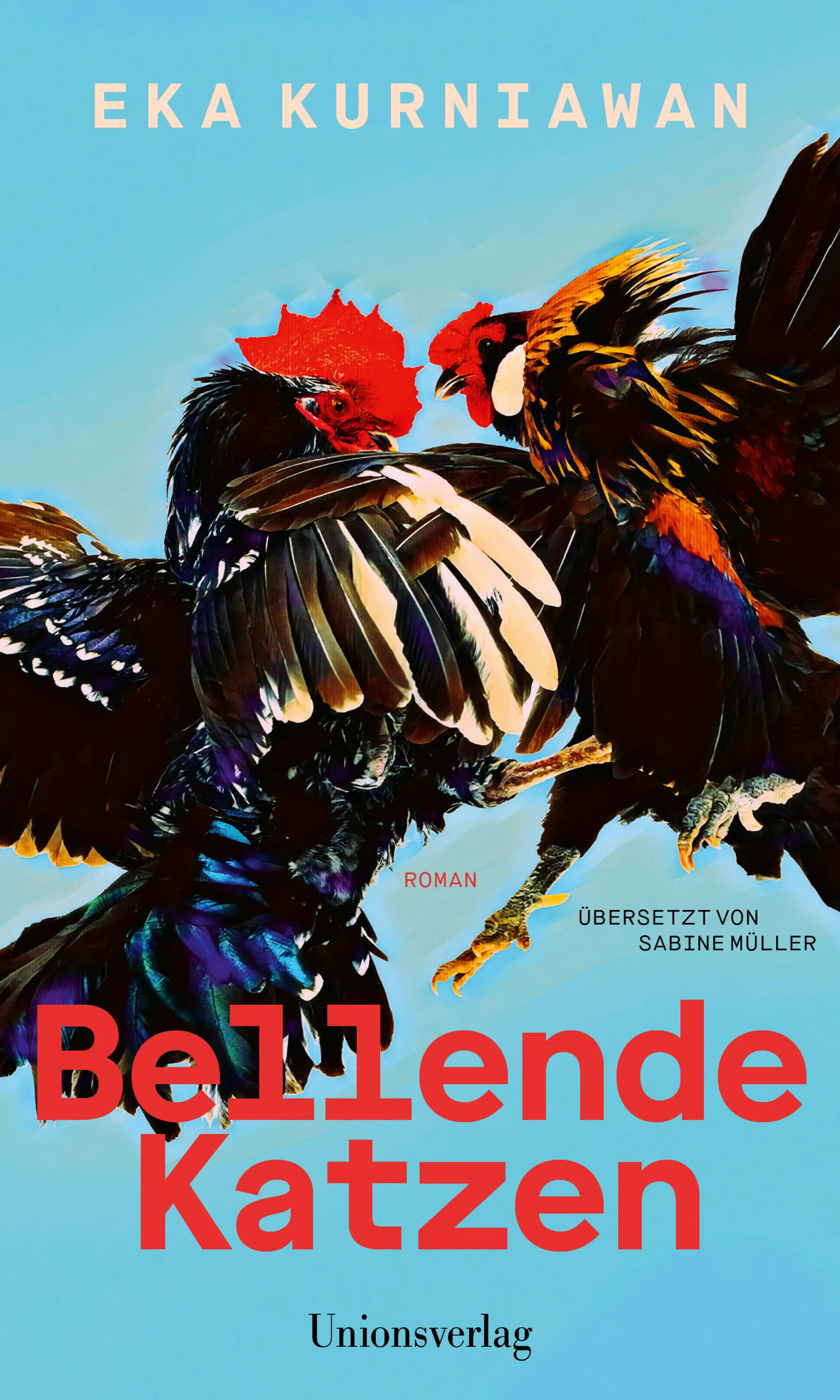 Cover: Bellende Katzen (Hardcover) von Eka Kurniawan