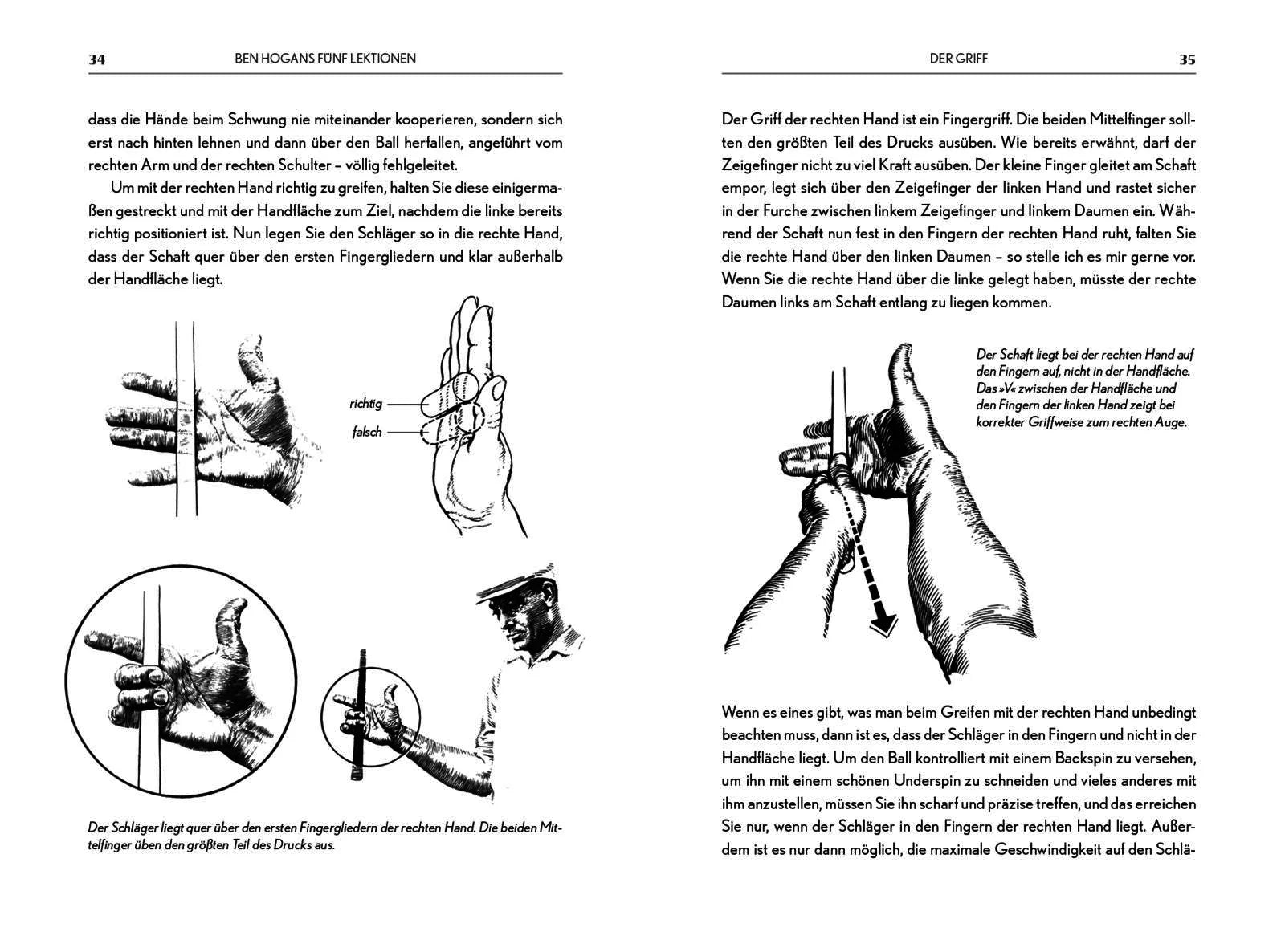 Innenansicht von 'Ben Hogan's 5 Lessons – Das Standardwerk für Golfer' - Taschenbuch