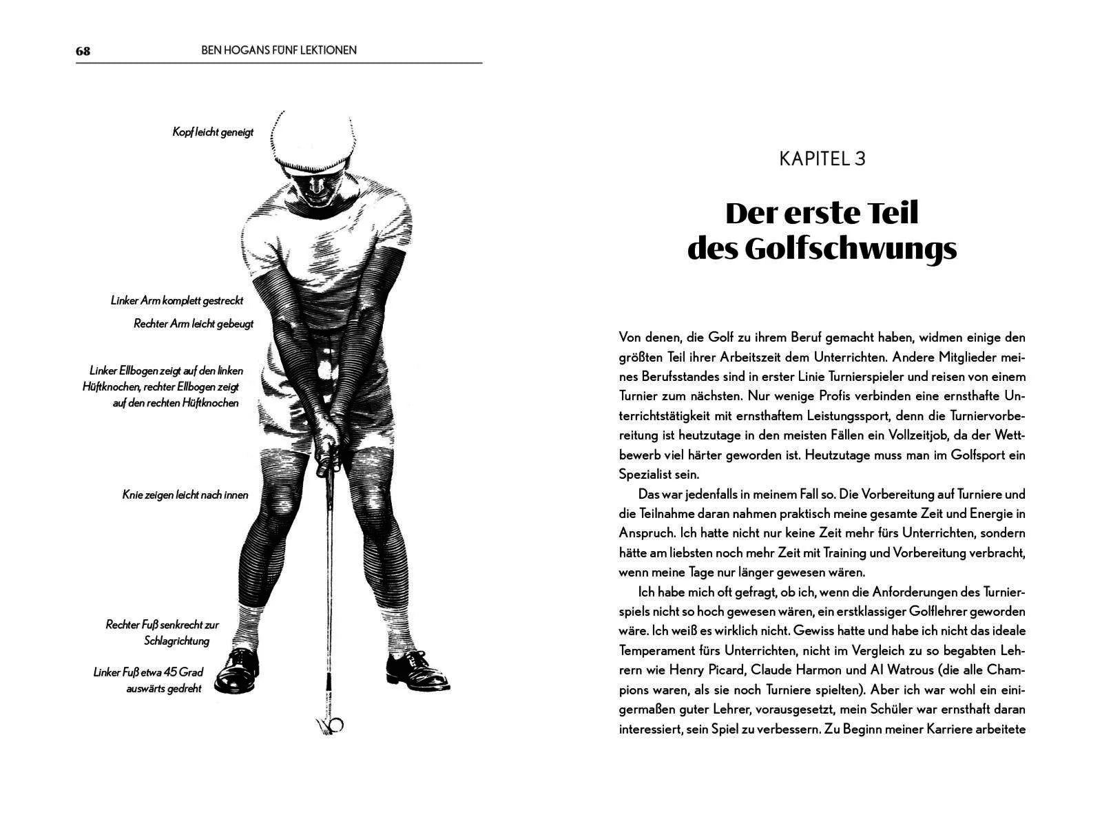 Innenansicht von 'Ben Hogan's 5 Lessons – Das Standardwerk für Golfer' - Taschenbuch