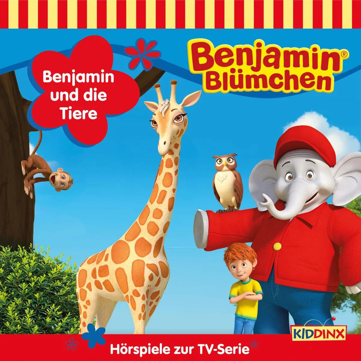 Cover: Benjamin Blümchen, Hörspiele zur TV-Serie, Benjamin und die Tiere (Hörbuch Download) von Doris Riedl