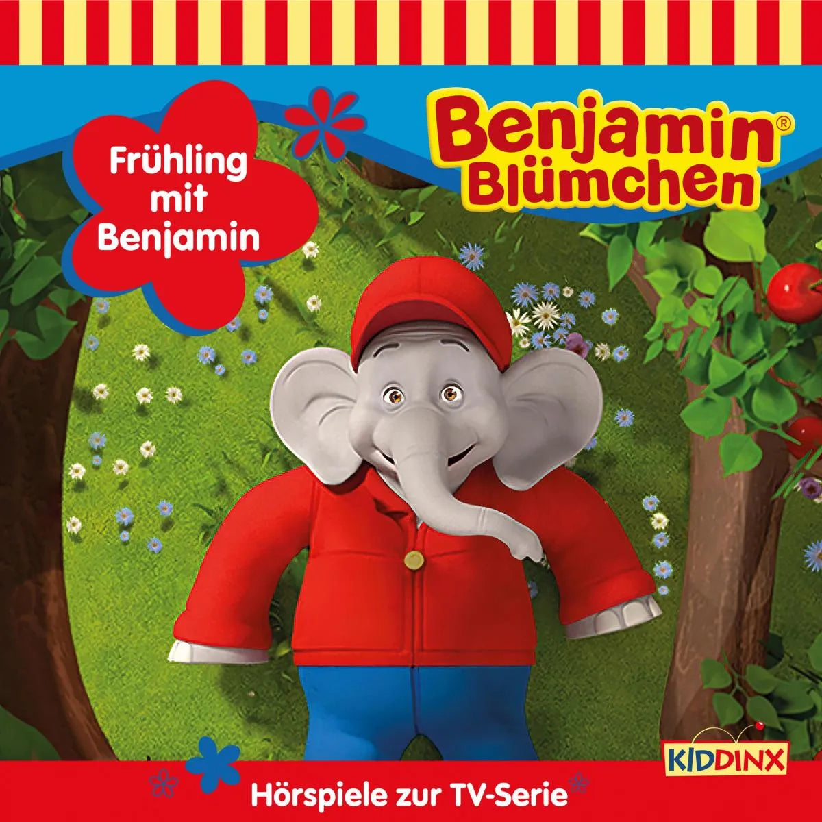 Cover: Benjamin Blümchen, Hörspiele zur TV-Serie, Frühling mit Benjamin (Hörbuch Download) von Doris Riedl