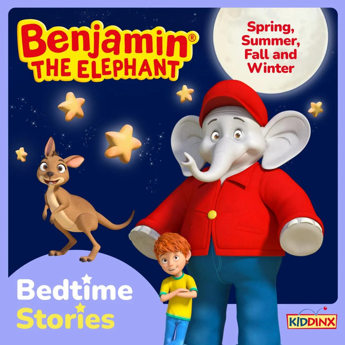 Cover: Benjamin the Elephant, Bedtime Stories for Kids, Spring, Summer, Fall and Winter (Hörbuch Download) von Vincent Andreas
