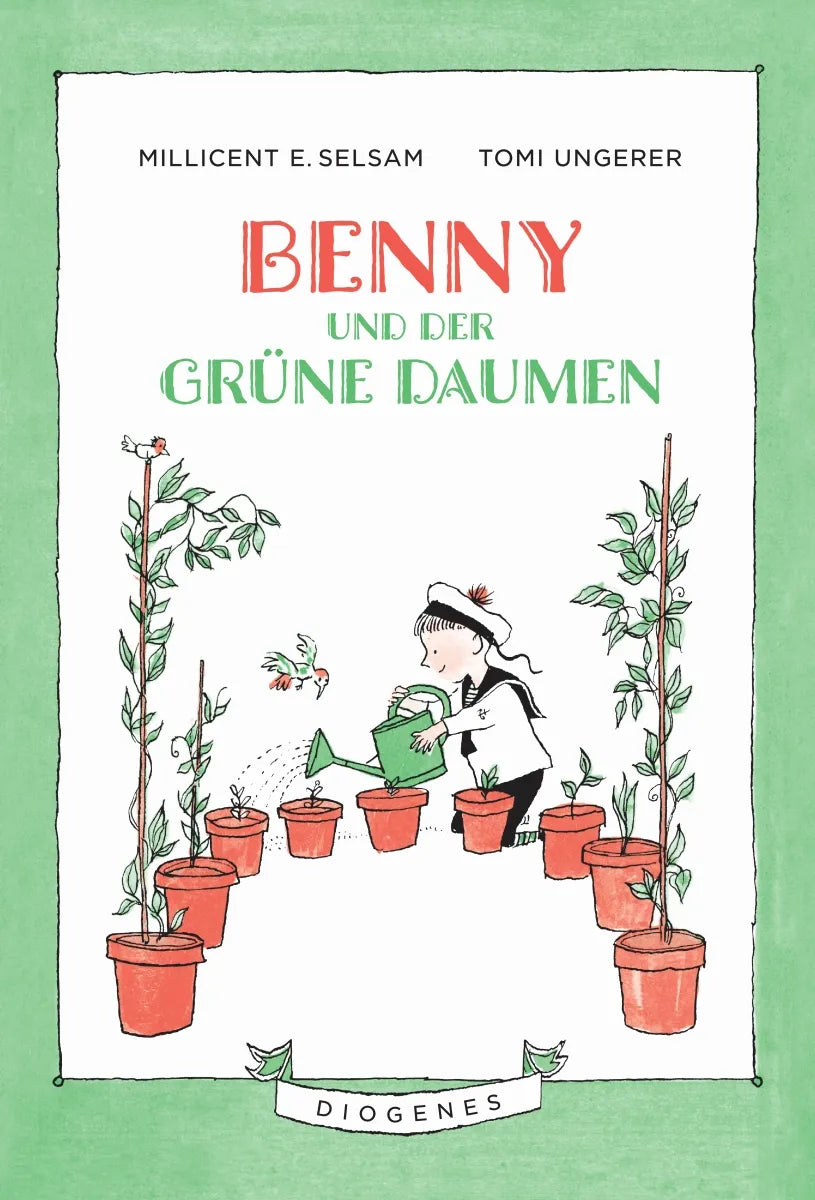 Buchcover von 'Benny und der grüne Daumen' - Gebundene Ausgabe von Tomi Ungerer