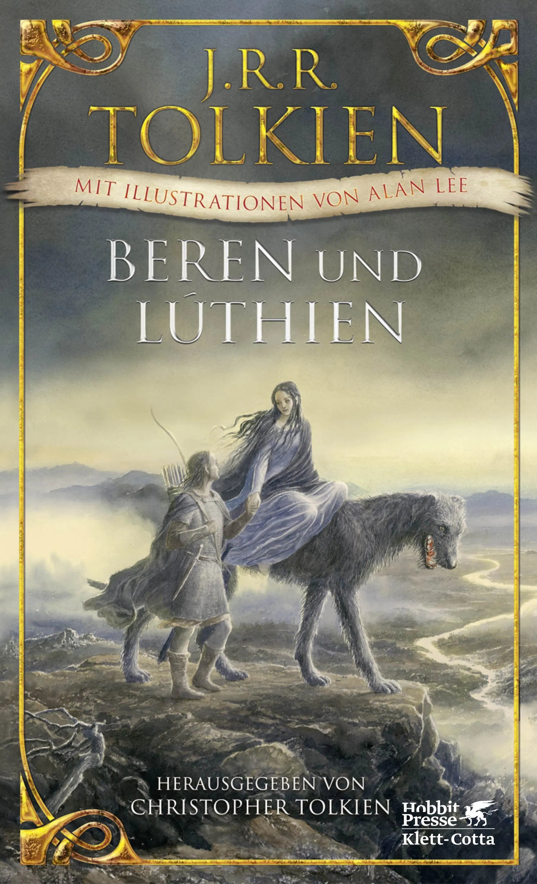 Buchcover von 'Beren und Lúthien' - Gebundene Ausgabe von J.R.R. Tolkien