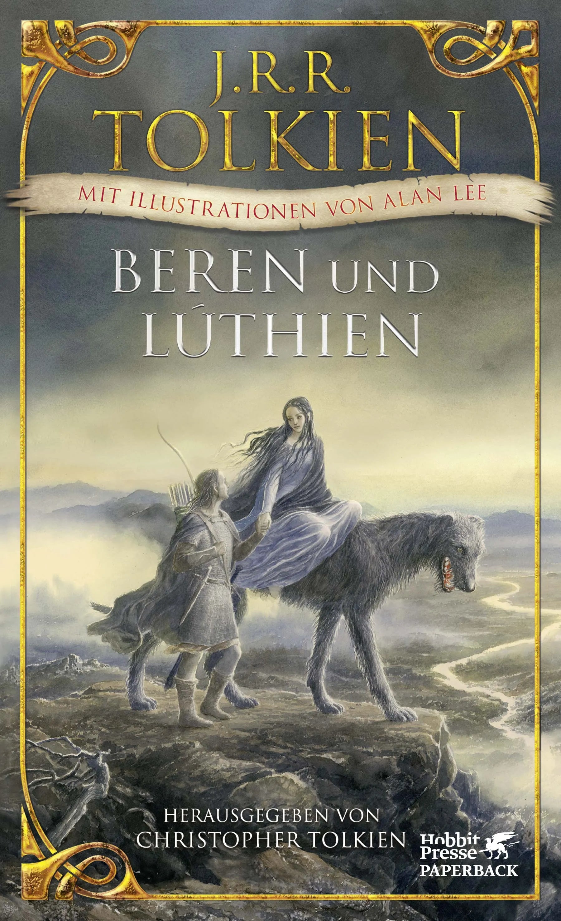 Buchcover von 'Beren und Lúthien' - Taschenbuch von J.R.R. Tolkien