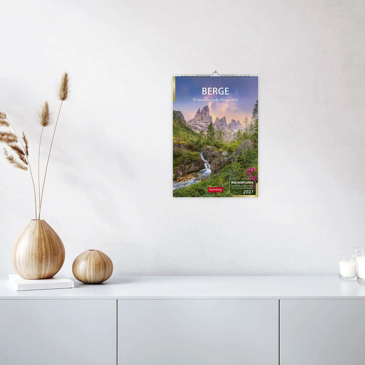 Berge Wochenplaner 2027 - 53 faszinierende Fotografien – Ansicht