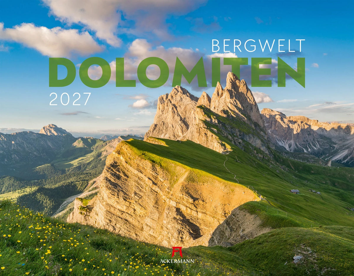 Wandkalender: Bergwelt Dolomiten Kalender 2027