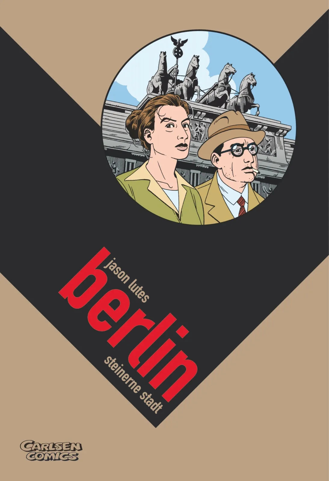 Buchcover von 'Berlin 1: Steinerne Stadt' - Taschenbuch von Jason Lutes