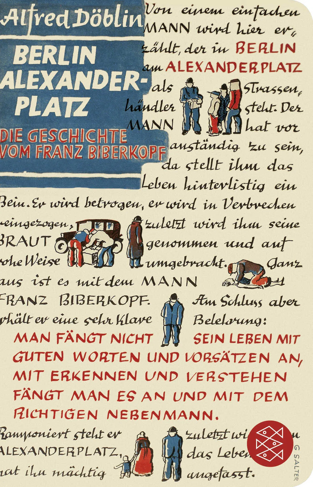 Buchcover von 'Berlin Alexanderplatz' - Gebundene Ausgabe von Alfred Döblin