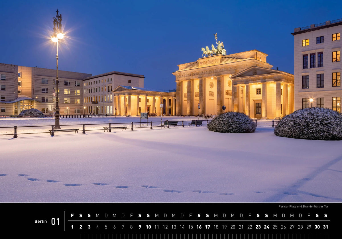 Berlin Premiumkalender 2027 – Ansicht