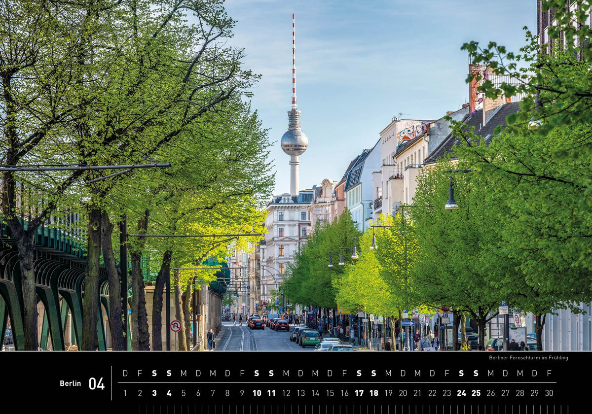 Berlin Premiumkalender 2027 – Ansicht
