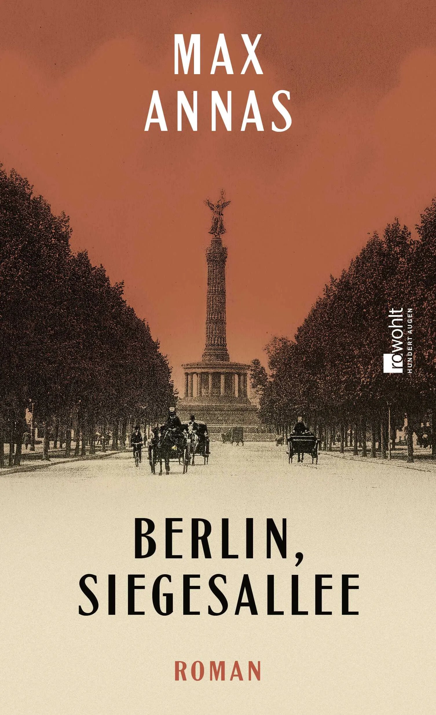 Buchcover von 'Berlin, Siegesallee' - Gebundene Ausgabe von Max Annas