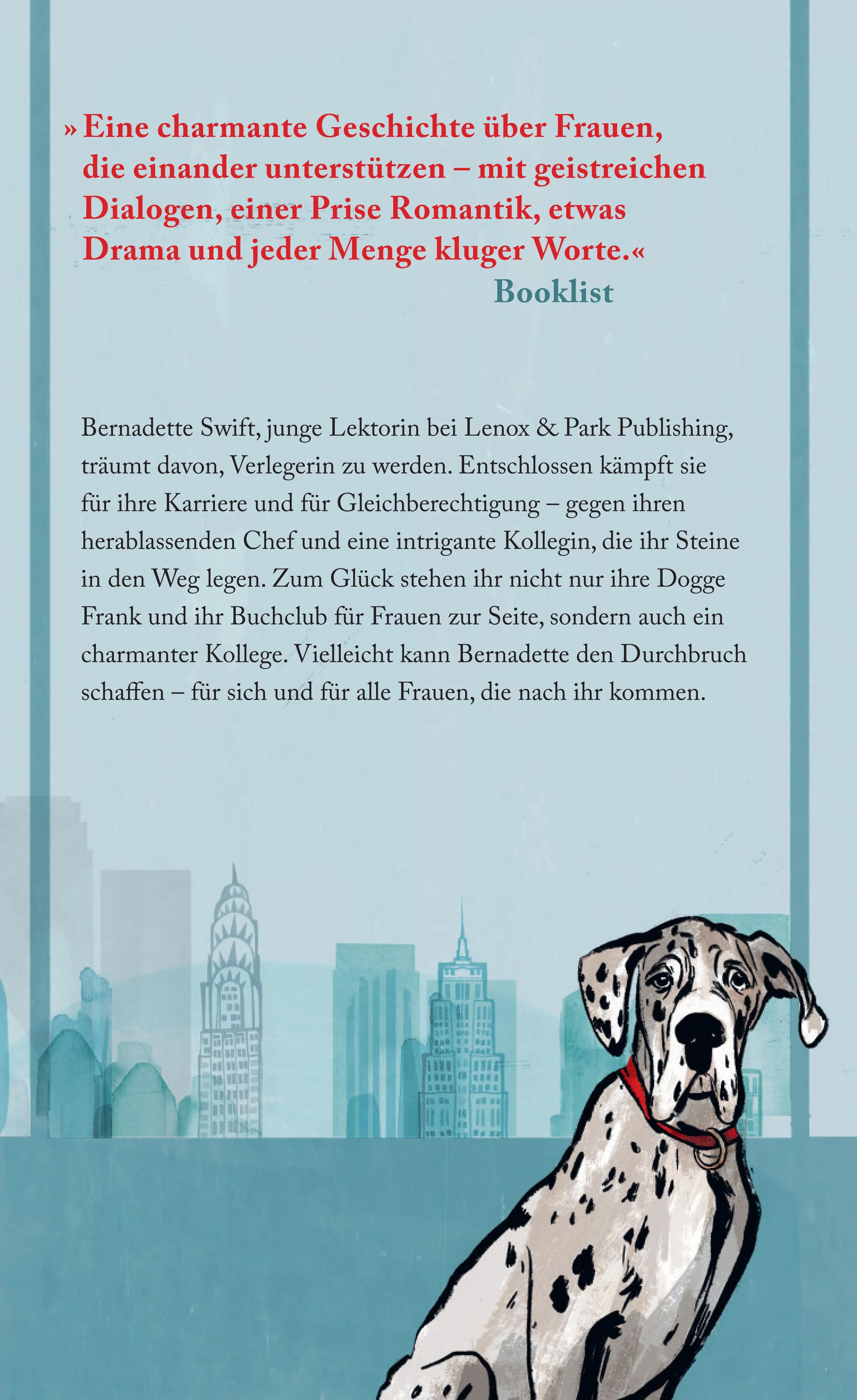 Rückseite: Bernadette Swifts Gespür für Bücher (Hardcover)