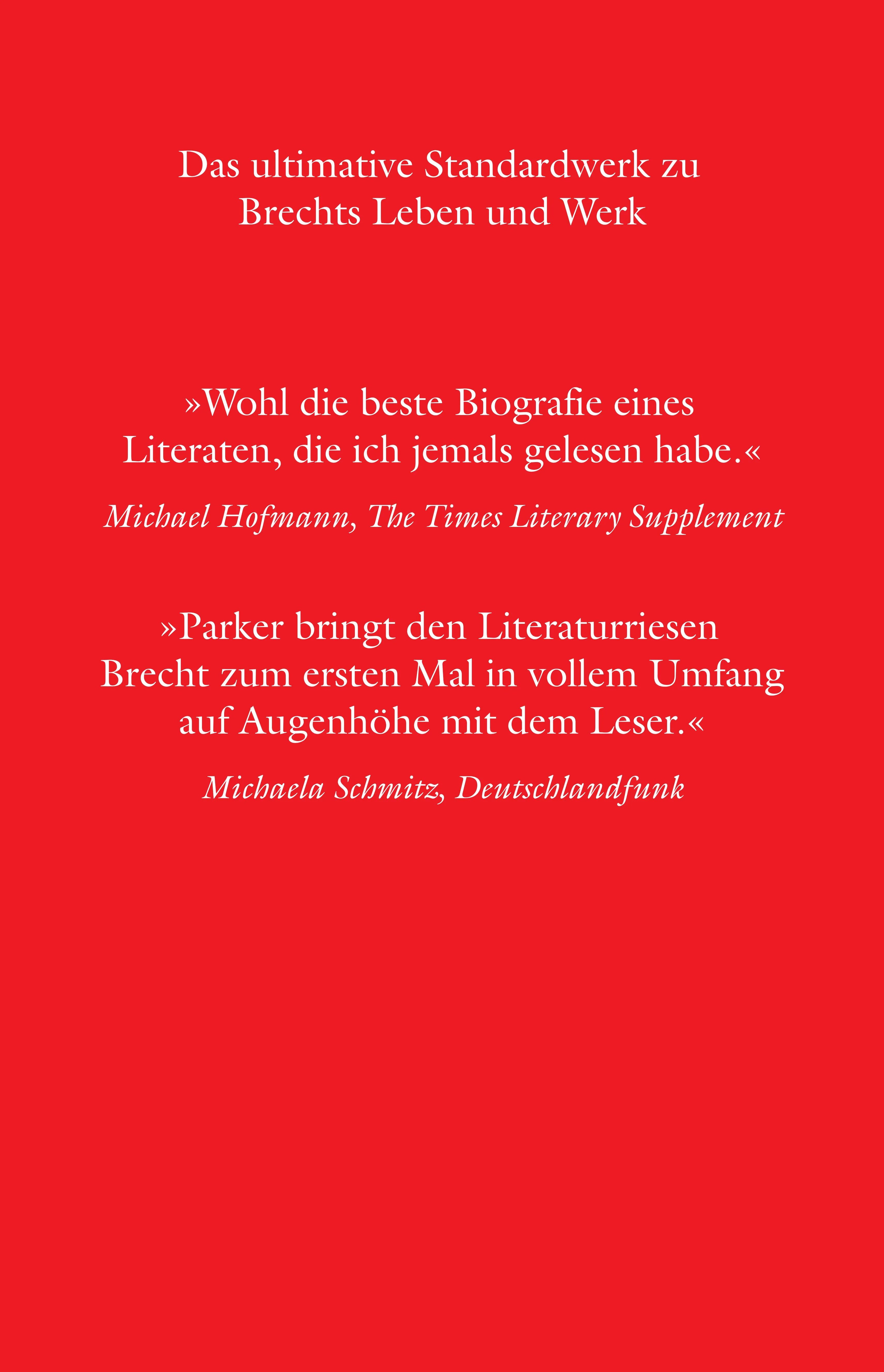 Rückseite: Bertolt Brecht (Taschenbuch)