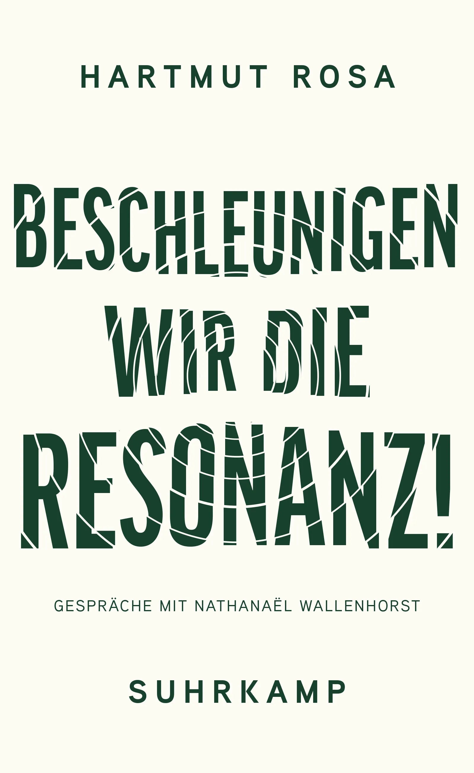 Cover: Beschleunigen wir die Resonanz! (E-Book) von Hartmut Rosa