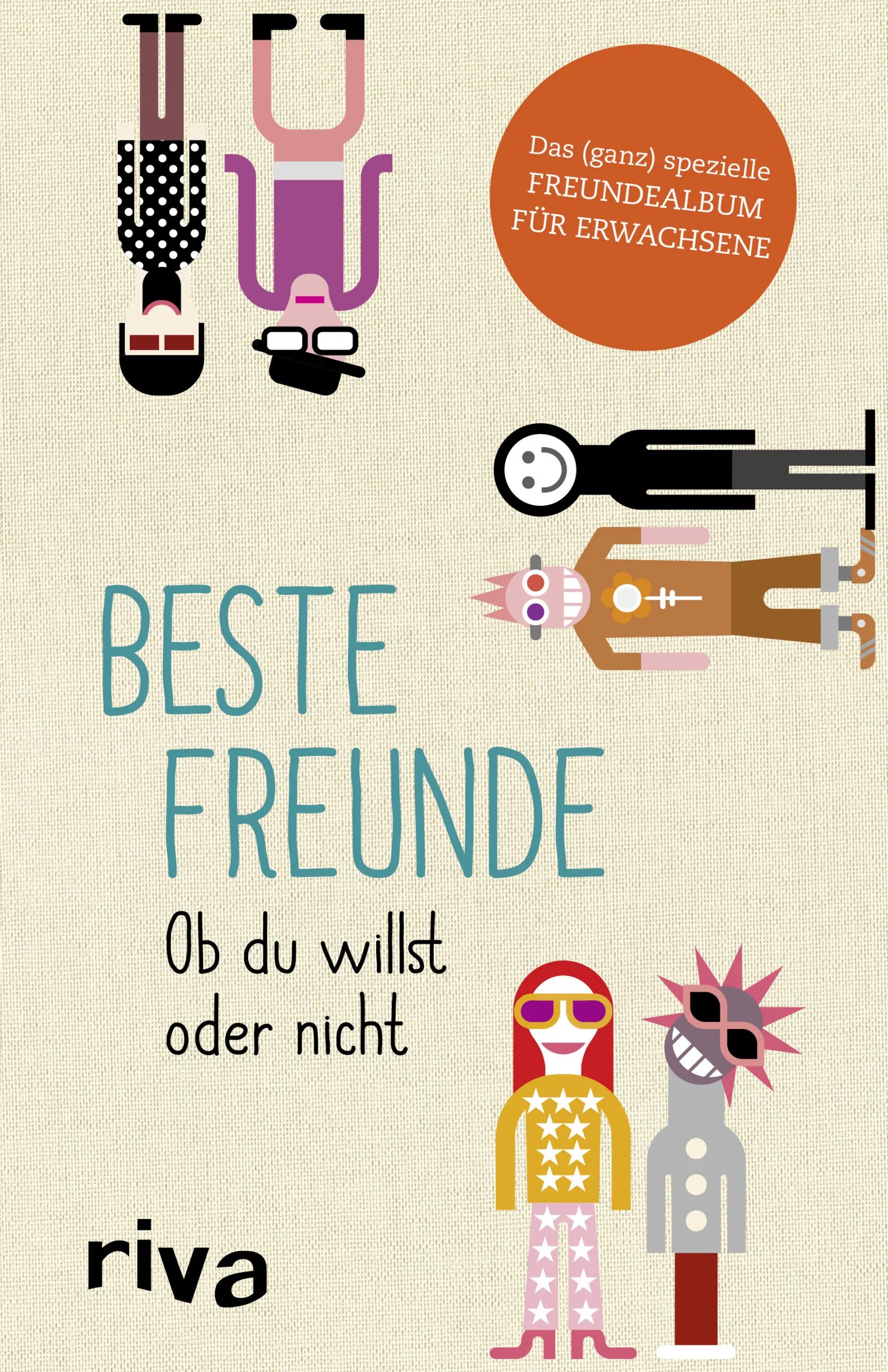 Buchcover von 'Beste Freunde – Ob du willst oder nicht' - Gebundene Ausgabe von Julian Nebel
