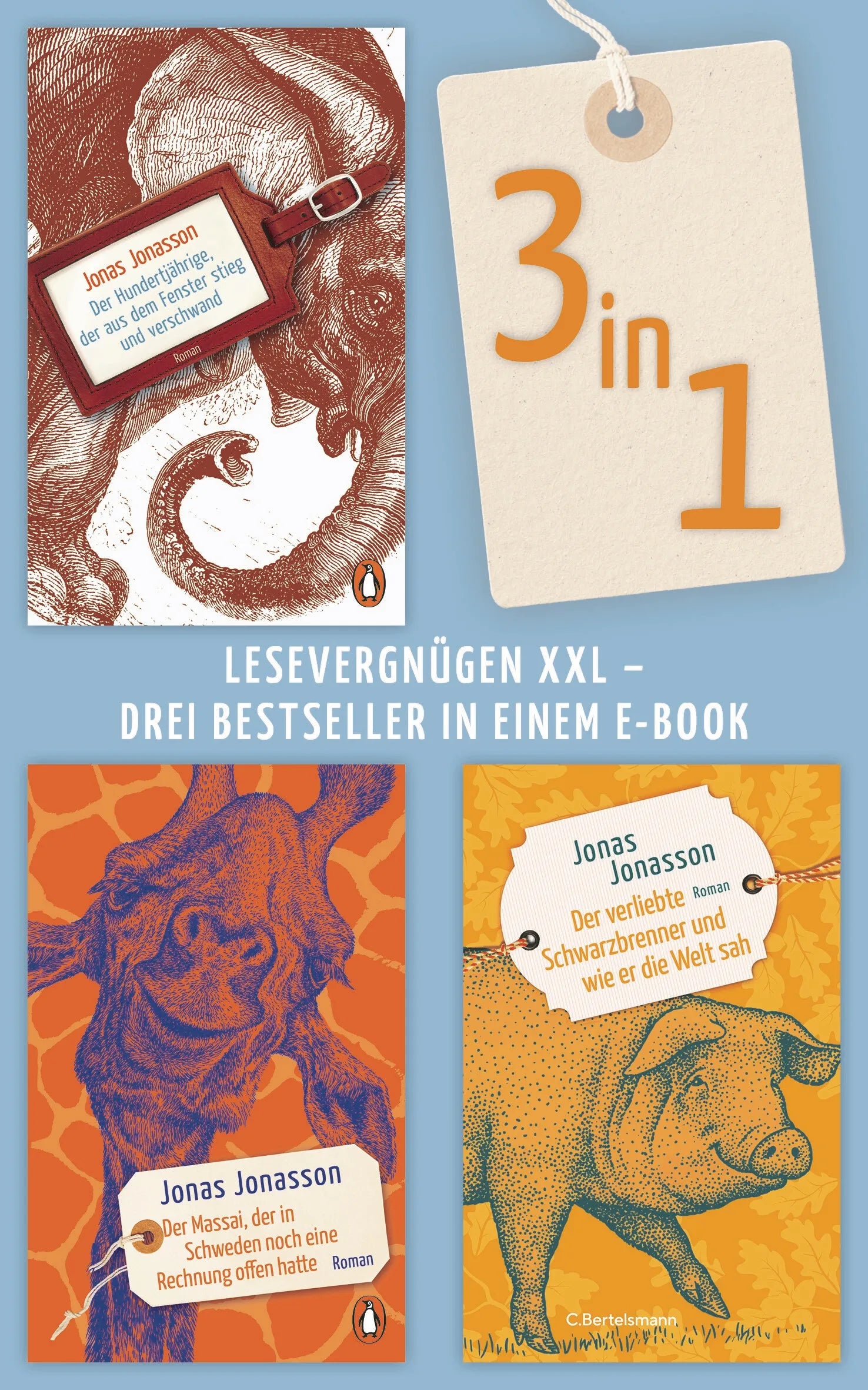 Cover: Bestseller-Bundle (E-Book) von Jonas Jonasson