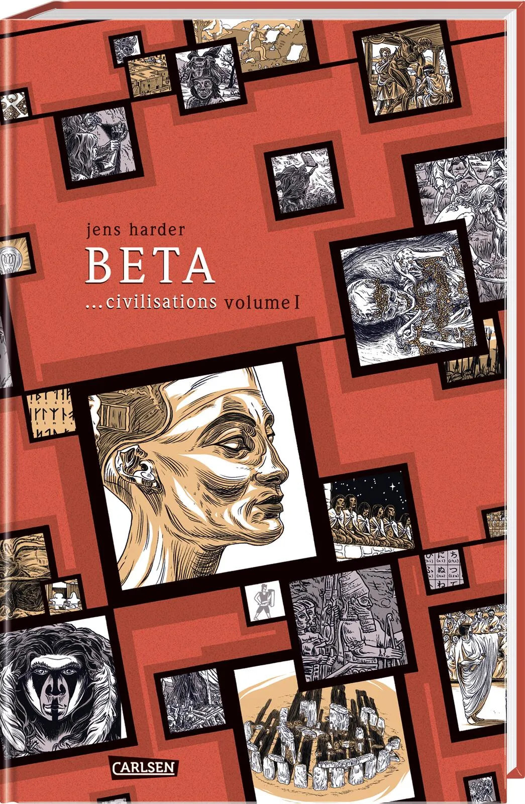 Buchcover von 'Beta ...civilisations' - Gebundene Ausgabe von Jens Harder