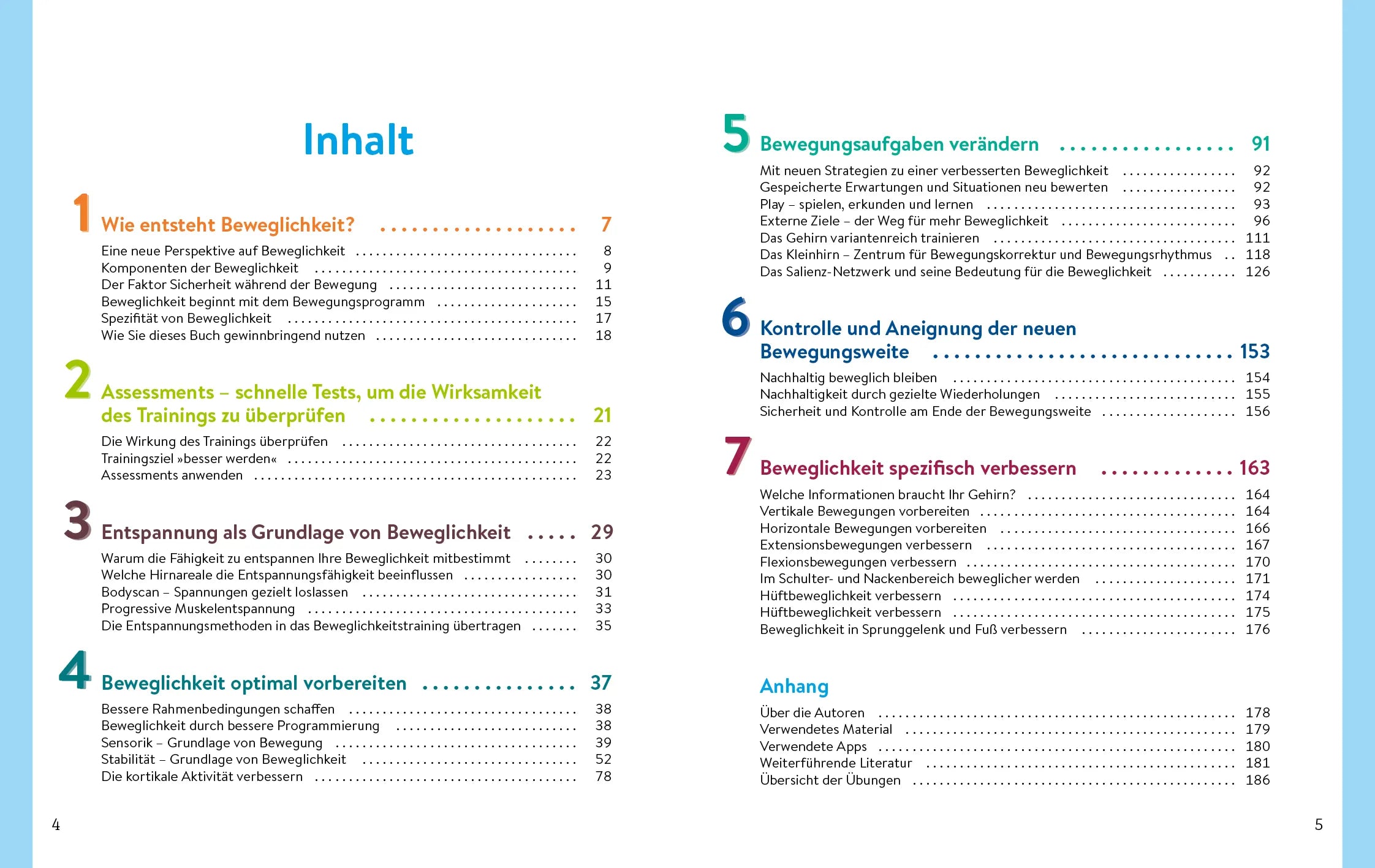 Innenansicht von 'Beweglichkeit beginnt im Gehirn' - Taschenbuch