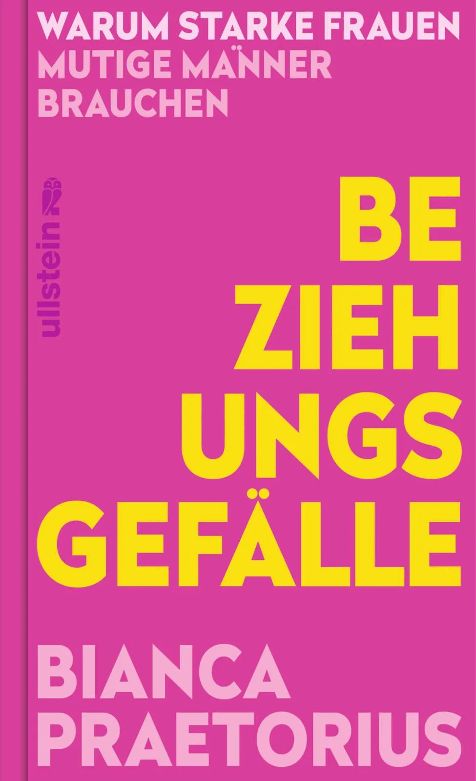 Buchcover von 'Beziehungsgefälle' - Gebundene Ausgabe von Bianca Praetorius