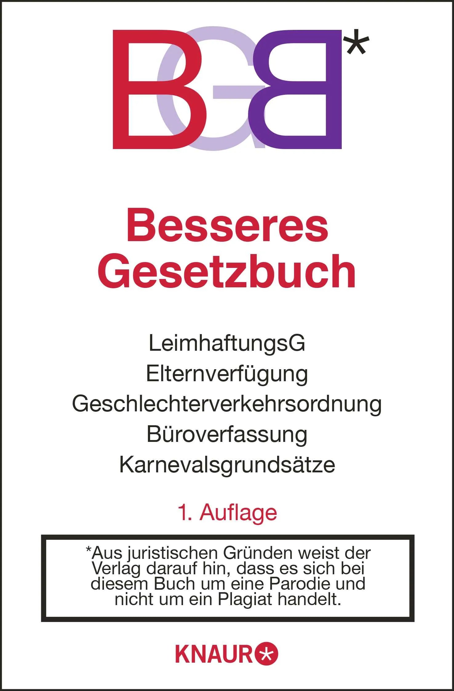 Cover: BGB (Taschenbuch) von Oliver Kuhn