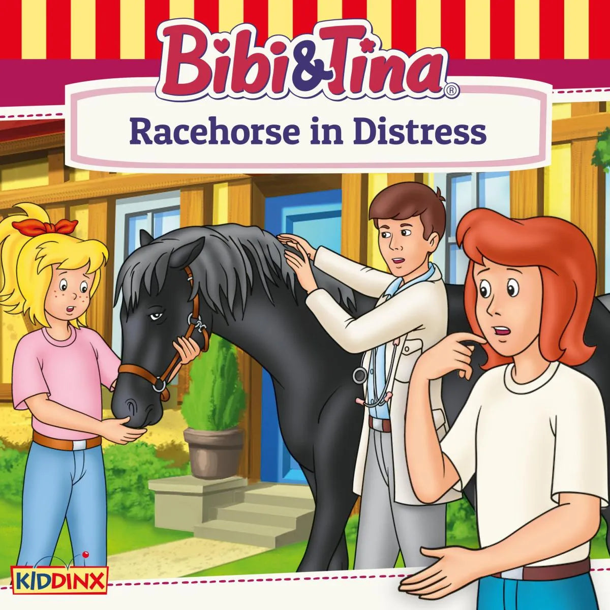 Cover: Bibi and Tina, Racehorse in Distress (Hörbuch Download) von Markus Dittrich