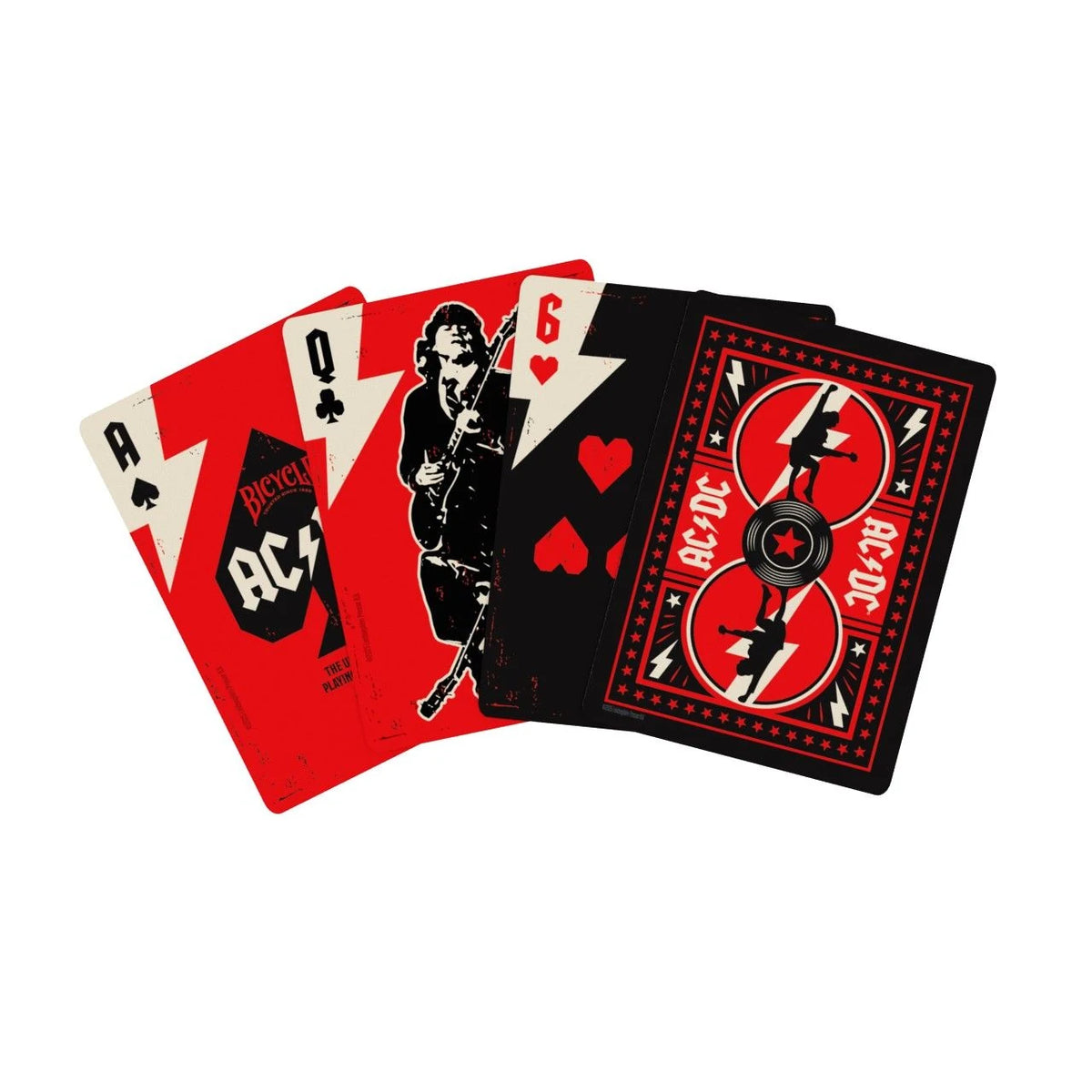 Bicycle ACDC (Designer Spielkarten, Poker, Skat...) – Ansicht