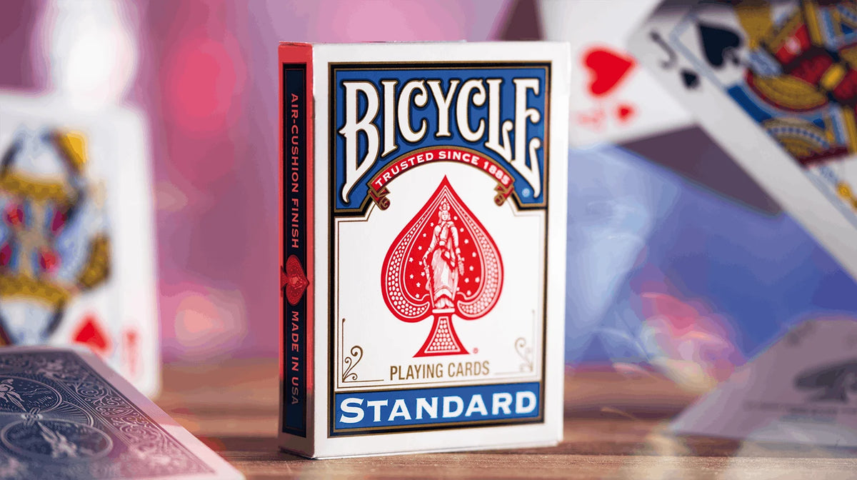Bicycle Gold Standard 2-Pack Red & Blue – Ansicht