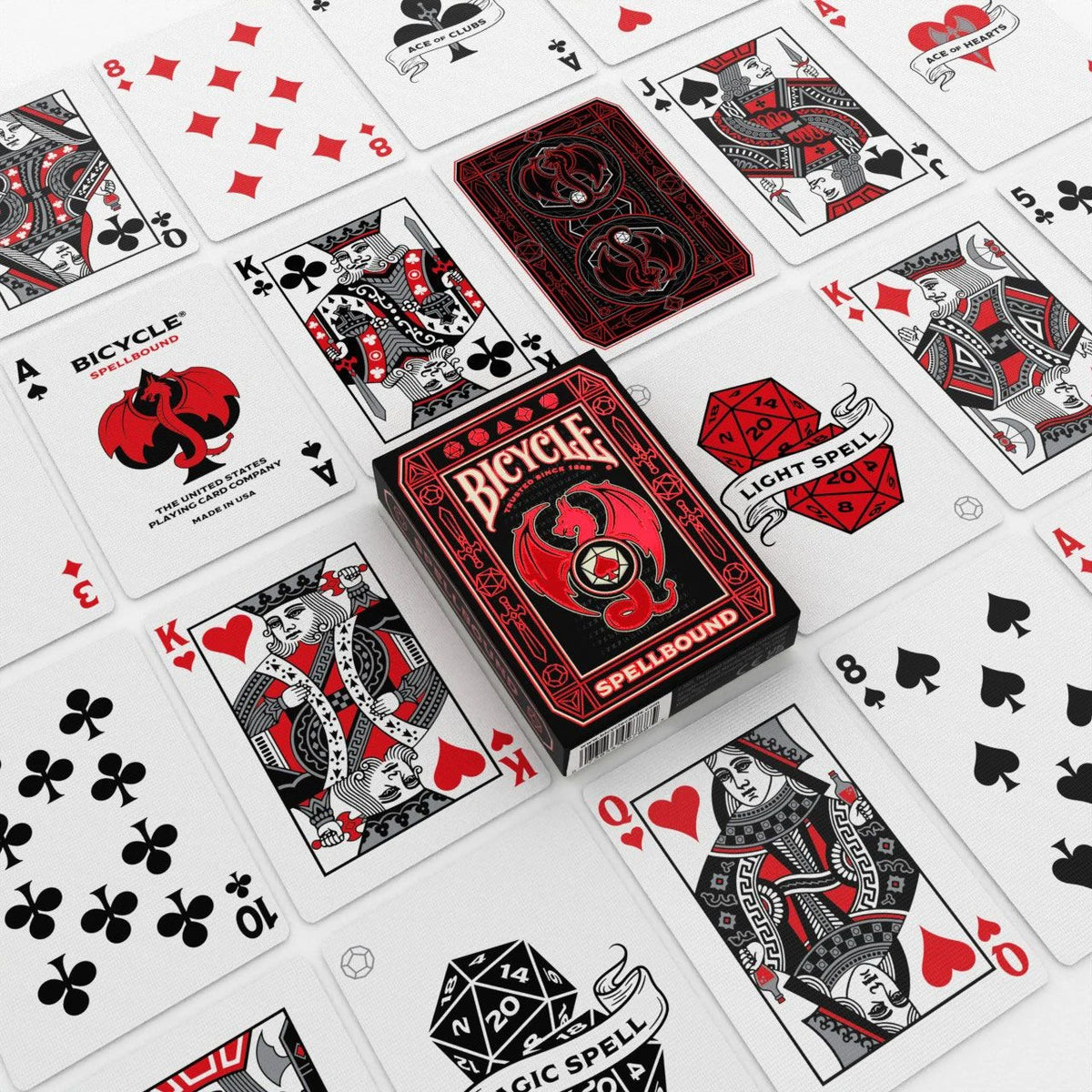 Bicycle Spellbound (Designer Spielkarten, Poker, Skat...) – Ansicht