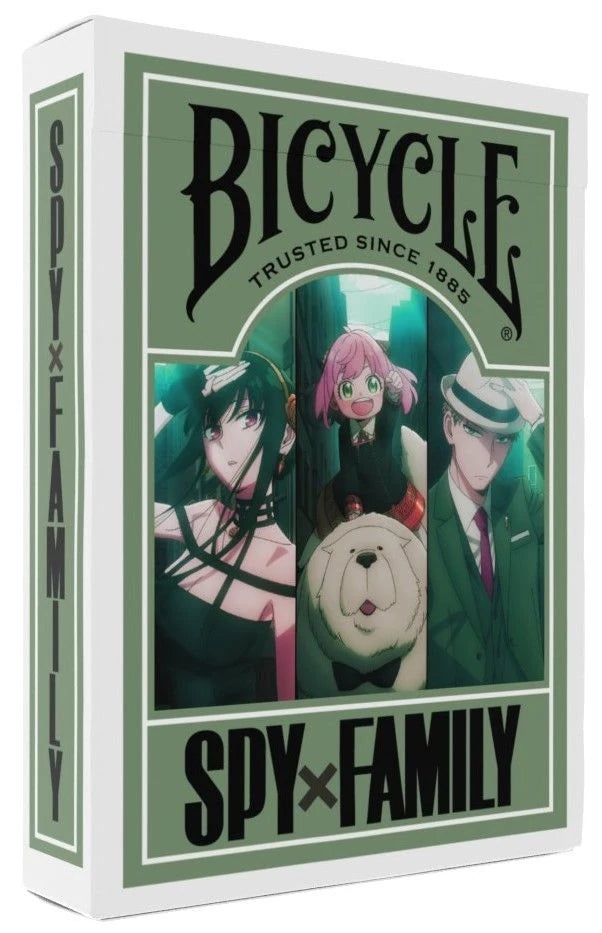 Kartenspiel: Bicycle® Spy Family (Designer Spielkarten, Poker, Skat...)