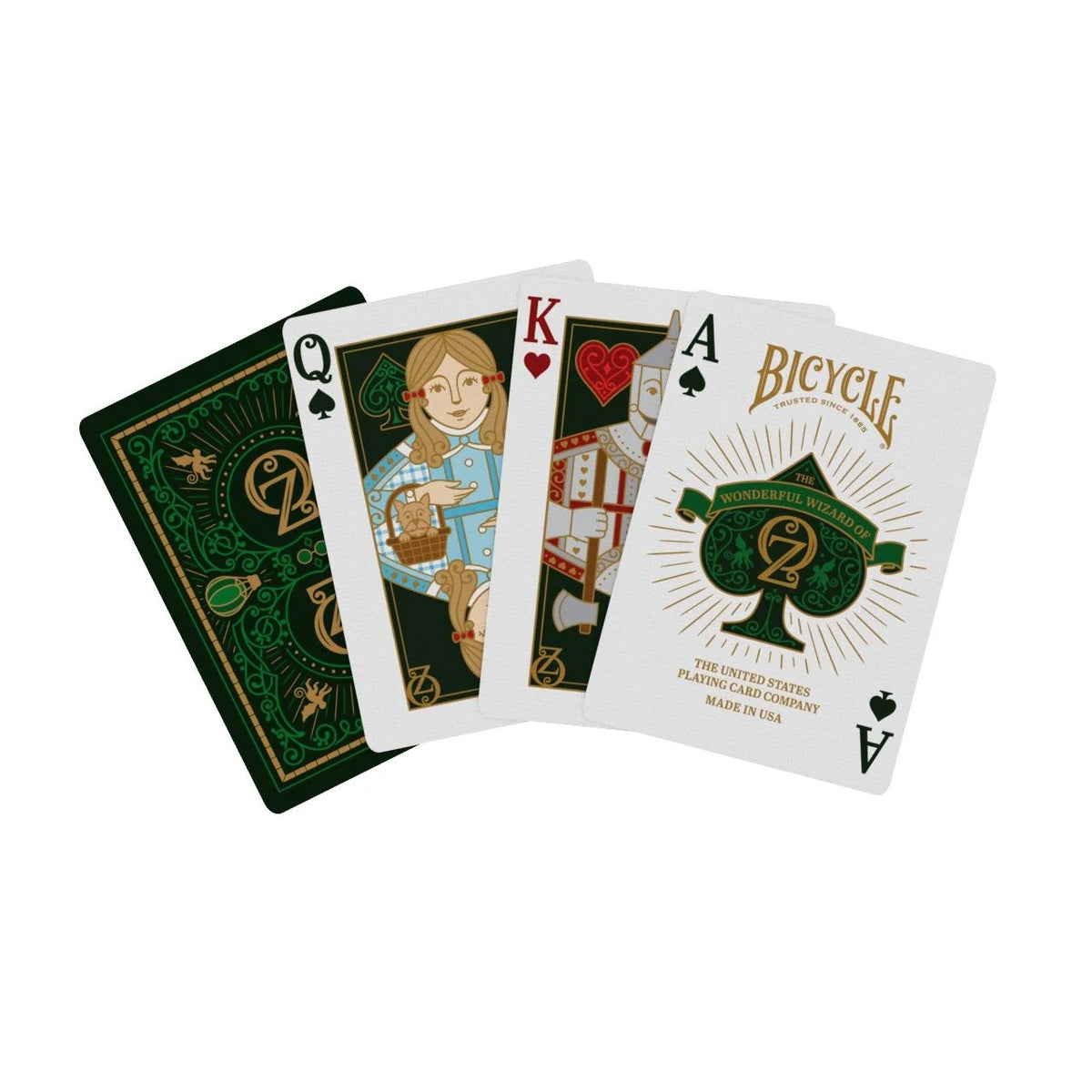 Bicycle Wizard of Oz (Designer Spielkarten, Poker, Skat...) – Ansicht